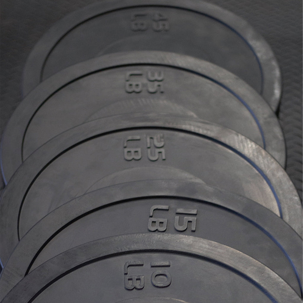 Bumper Plate Negro de 45 lb image 1