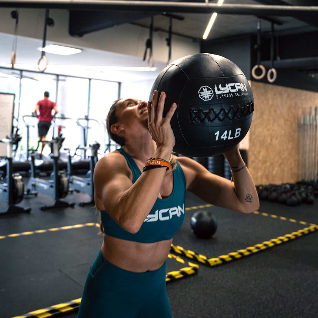 Med Ball Lycan Negra de 14 lb image 3