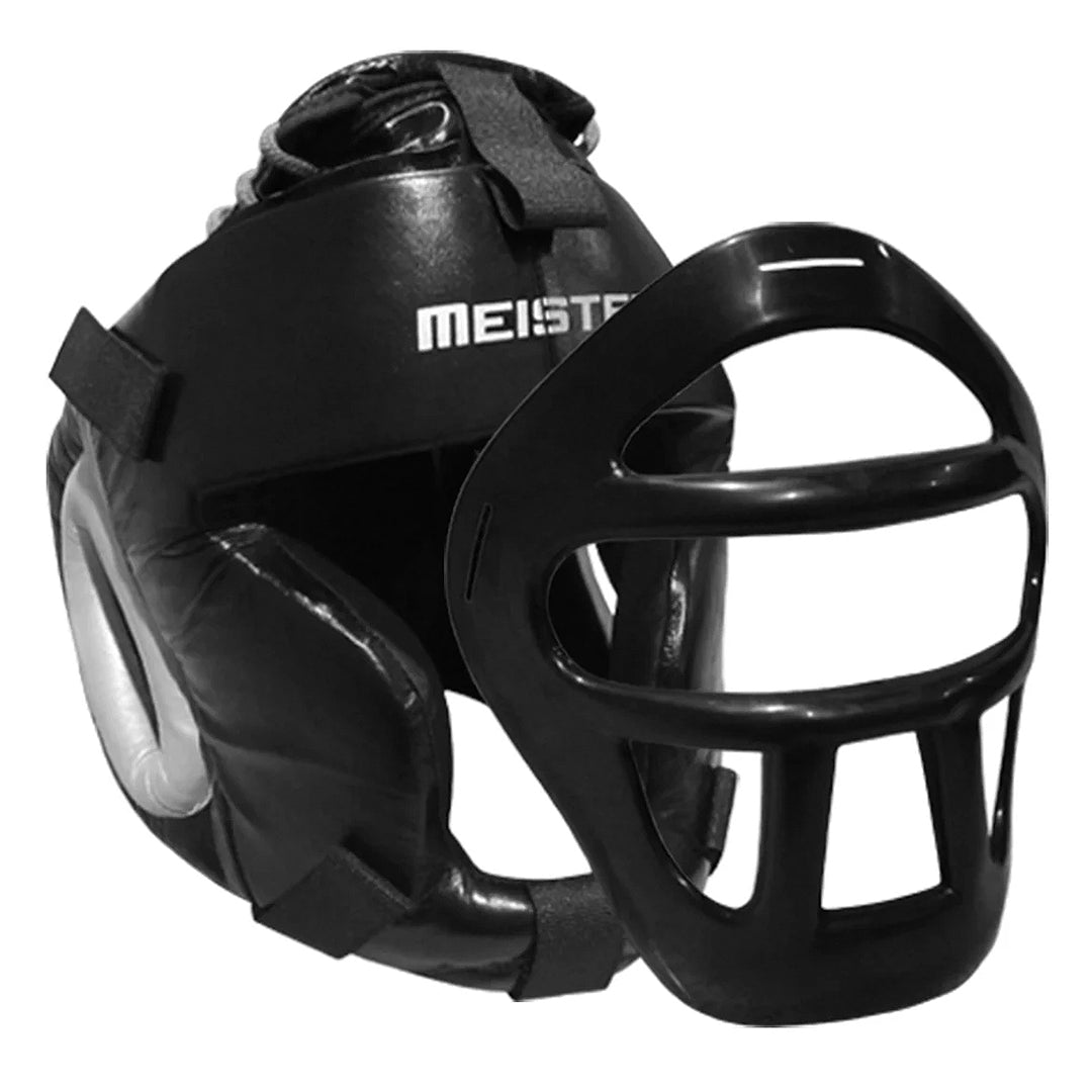 Casco Para Boxeo con Mascara Removible Meister Negro image 0