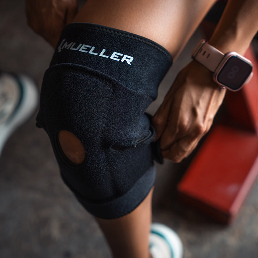 Soporte Para Rodilla Ajustable Mueller Negro image 3