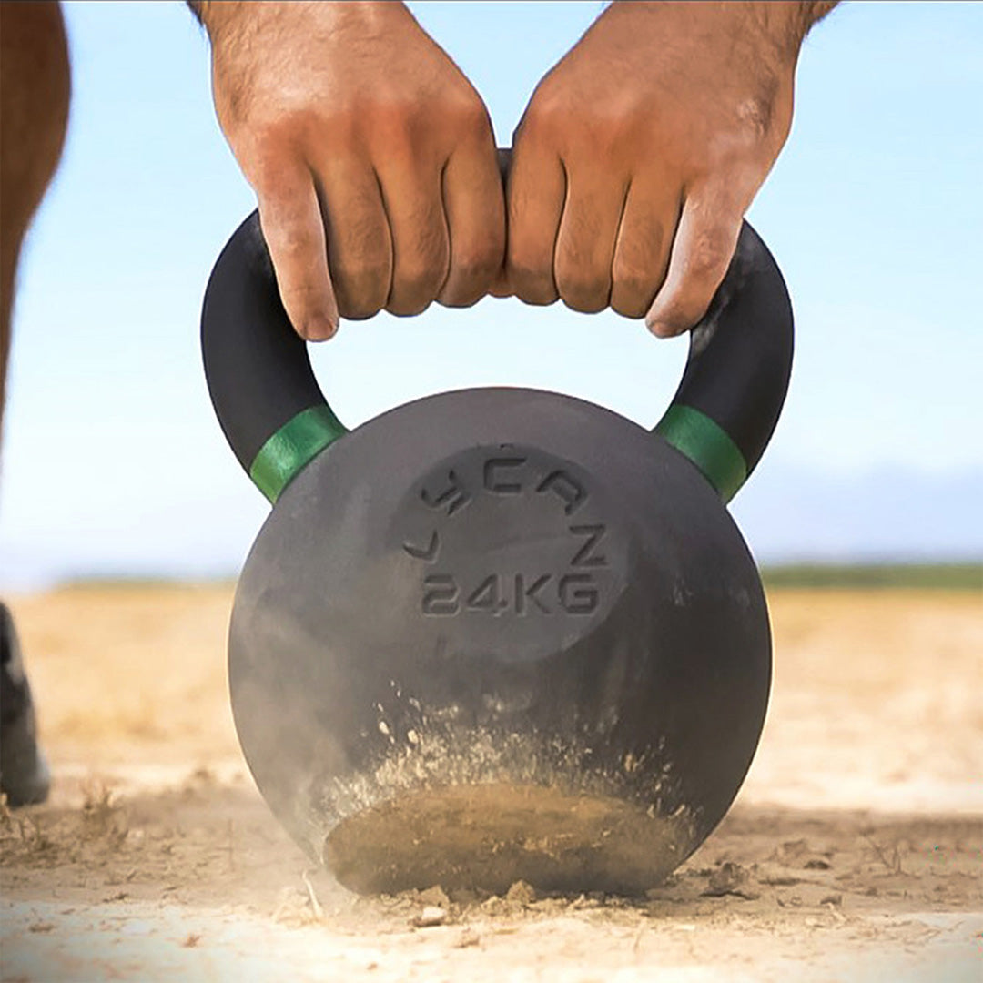 Kettlebell de Hierro Fundido Lycan de 24 kg (52.8 lb) image 1