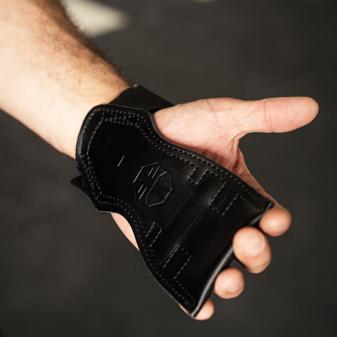 Calleras de Cuero Sin Agujeros Pro Lycan Negras S image 1