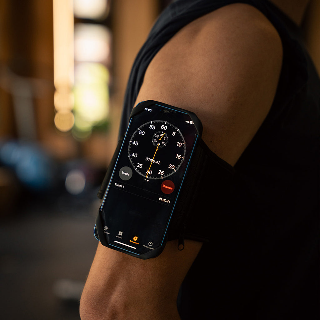 Soporte de Brazo para Celular Practical Fitness Negro image 2