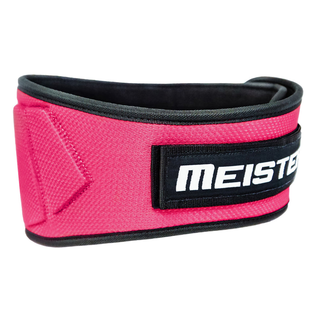 Cinturón con Velcro de 6 Pulgadas Meister Rosado XS image 0