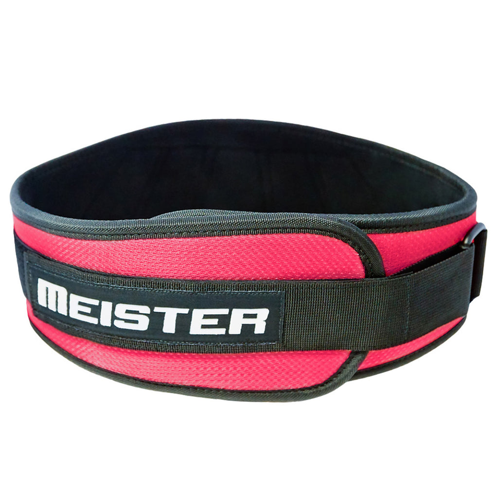Cinturón con Velcro de 6 Pulgadas Meister Rosado XS image 1