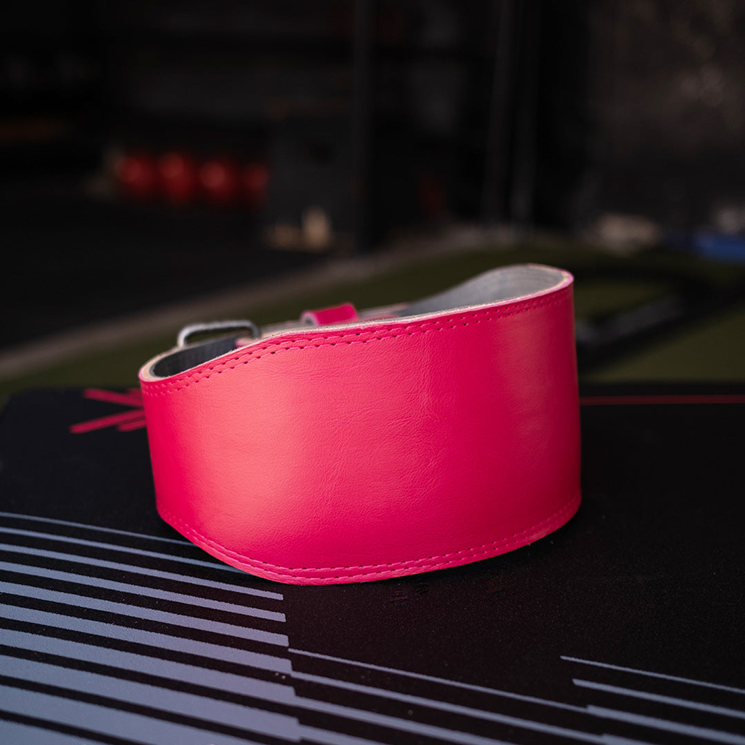 Cinturón de Cuero de 4 Pulgadas Volxfit Rosado L image 1
