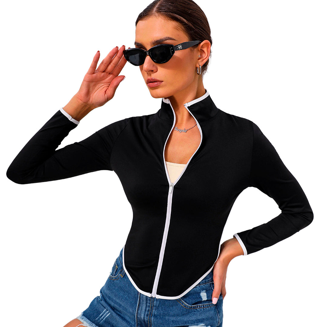 Training Jacket Outline Negra XL image 2