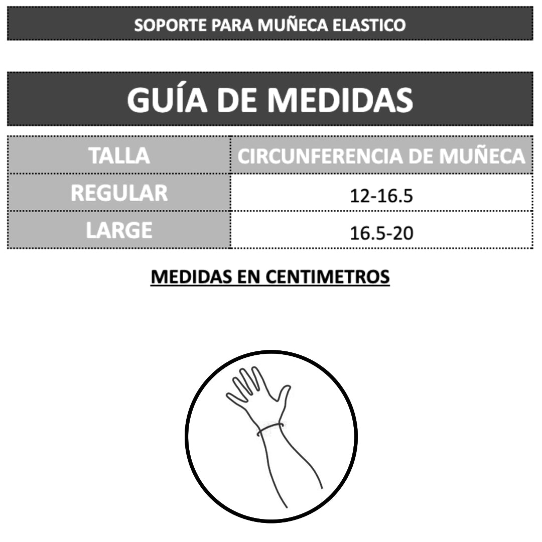Soporte Para Muñeca Elastico Mueller Negro Talla Regular image 4