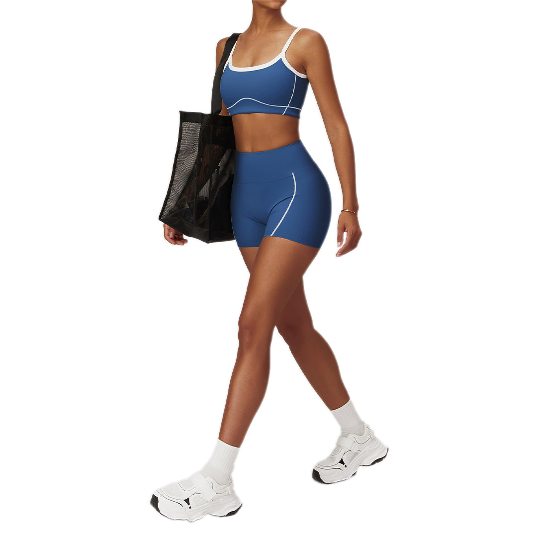 Conjunto Bloom Top y Short Azul S image 1