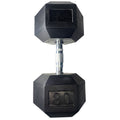 Mancuerna Hexagonal de Caucho Volxfit de 80 lb image 0