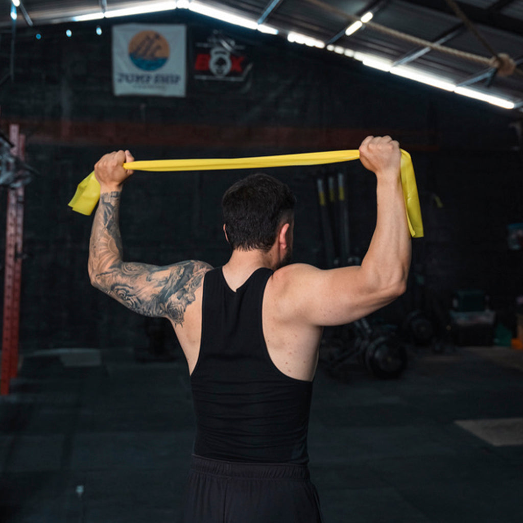 Banda Elastica Abierta Resistencia Baja K6 Amarilla image 1