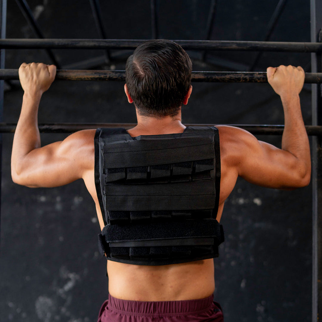 Chaleco con Peso Corte Recto Lycan Negro de 20 kg image 4