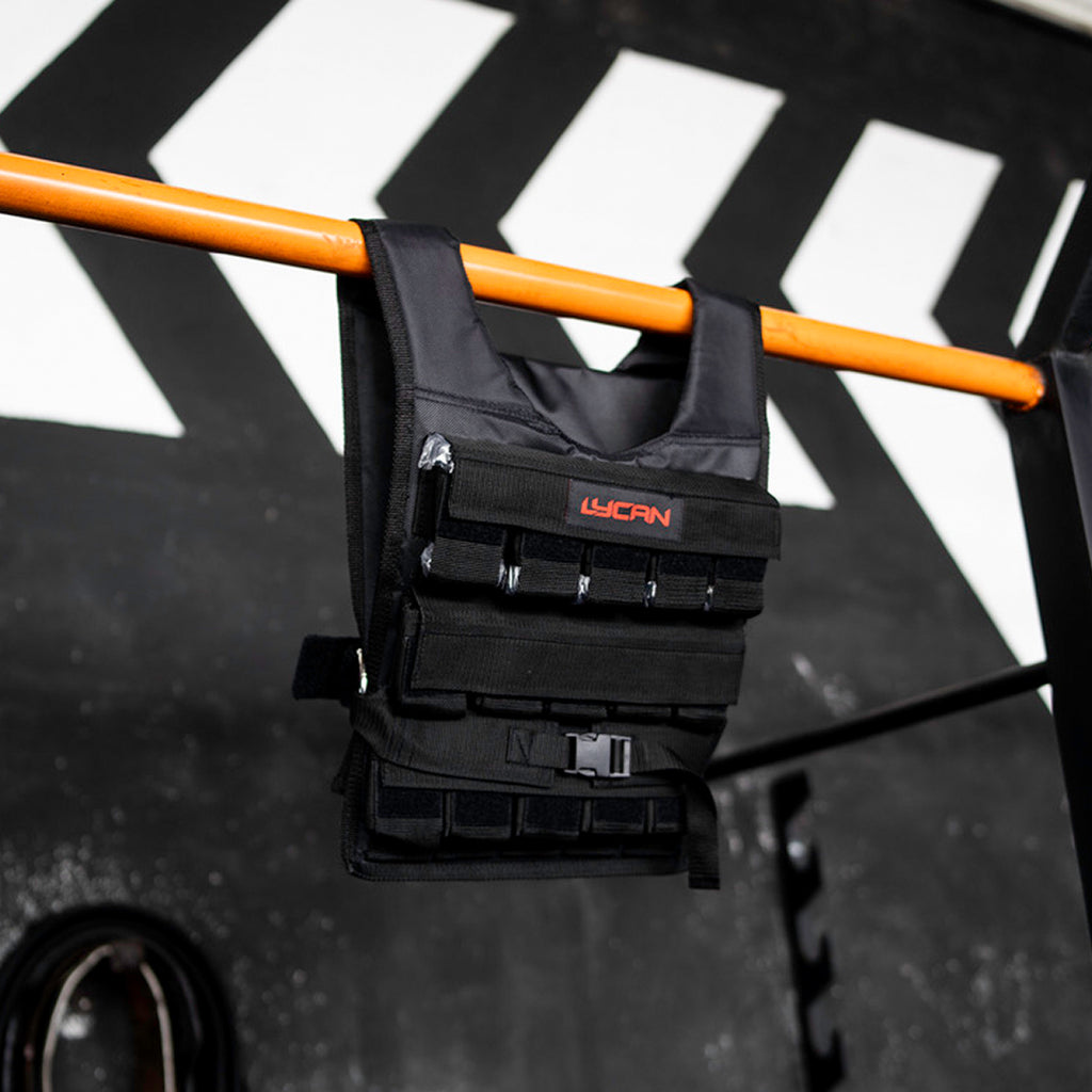 Chaleco Corte Recto Lycan Negro Sin Peso image 2