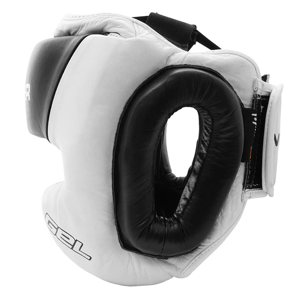 Casco Para Boxeo Meister Blanco con Negro XXL image 2