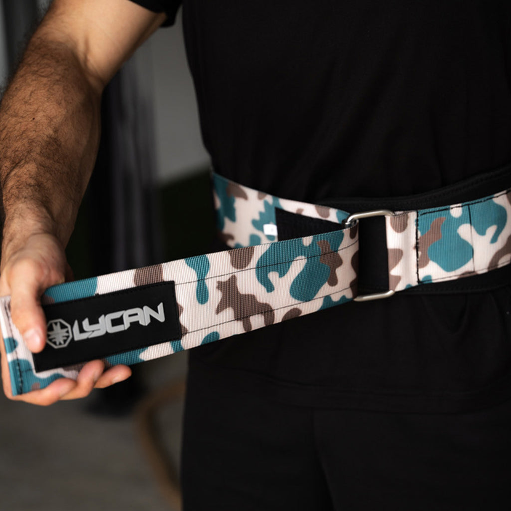 Cinturón con Velcro de 4 Pulgadas Lycan Camuflaje Verde L image 1