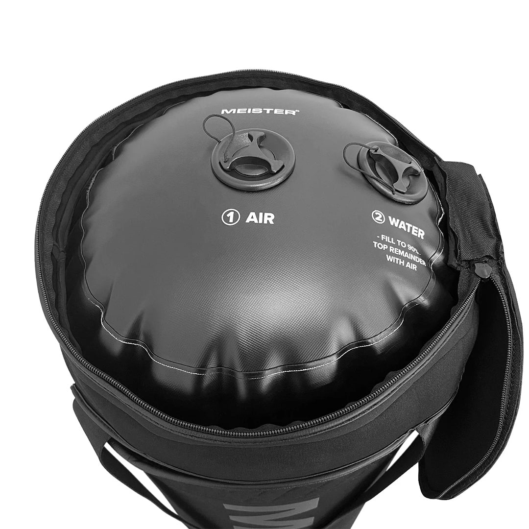 Punching Bag con Agua y Cobertura de Neopreno Meister Negro image 2