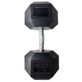 Mancuerna Hexagonal de Caucho Volxfit de 65 lb image 0