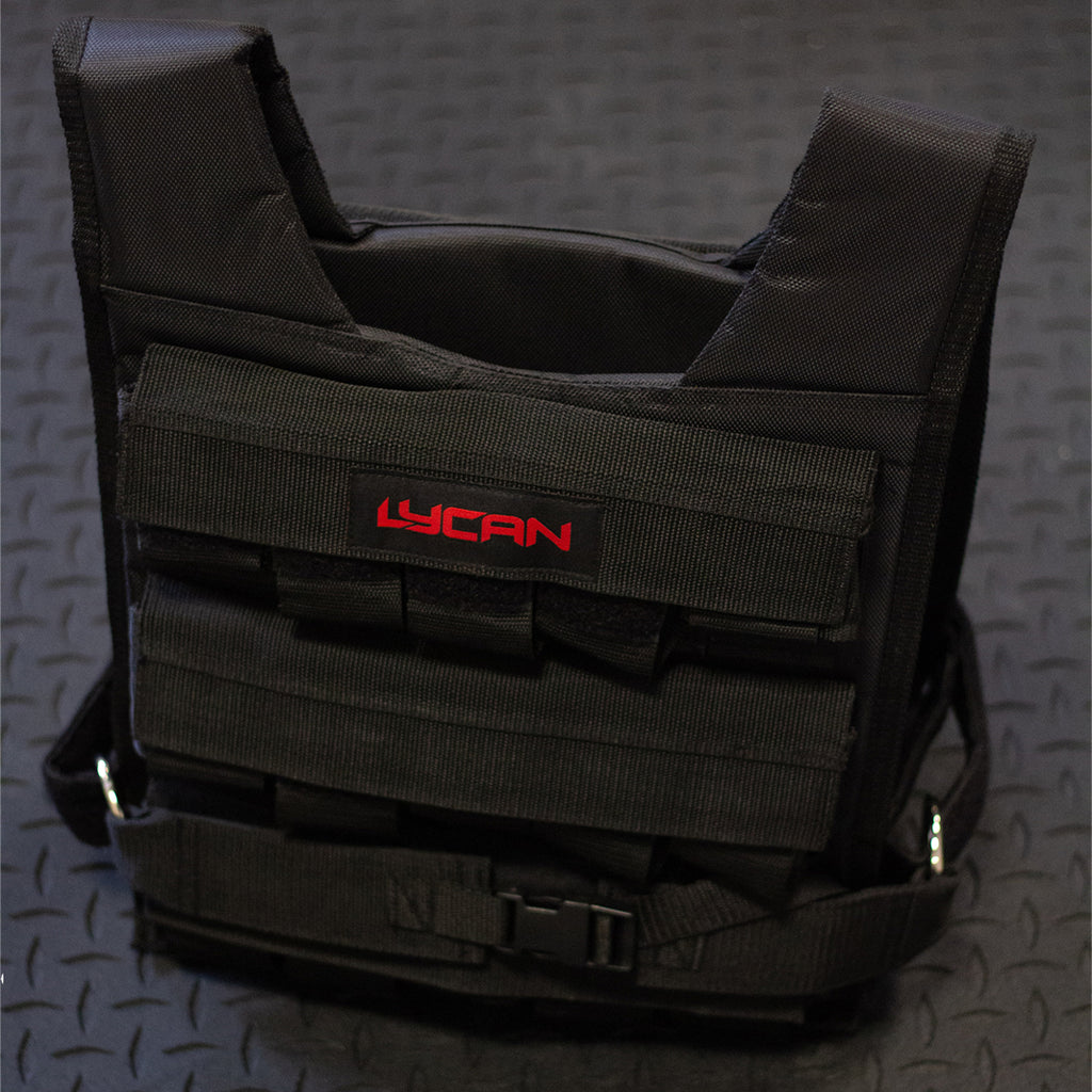 Chaleco Corte Recto Lycan Negro Sin Peso image 6