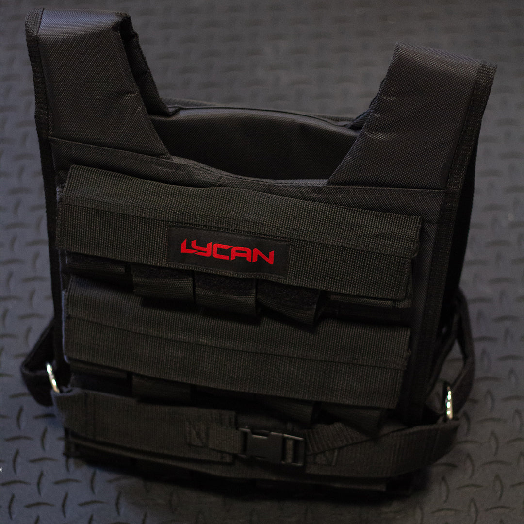 Chaleco Corte Recto Lycan Negro Sin Peso image 6