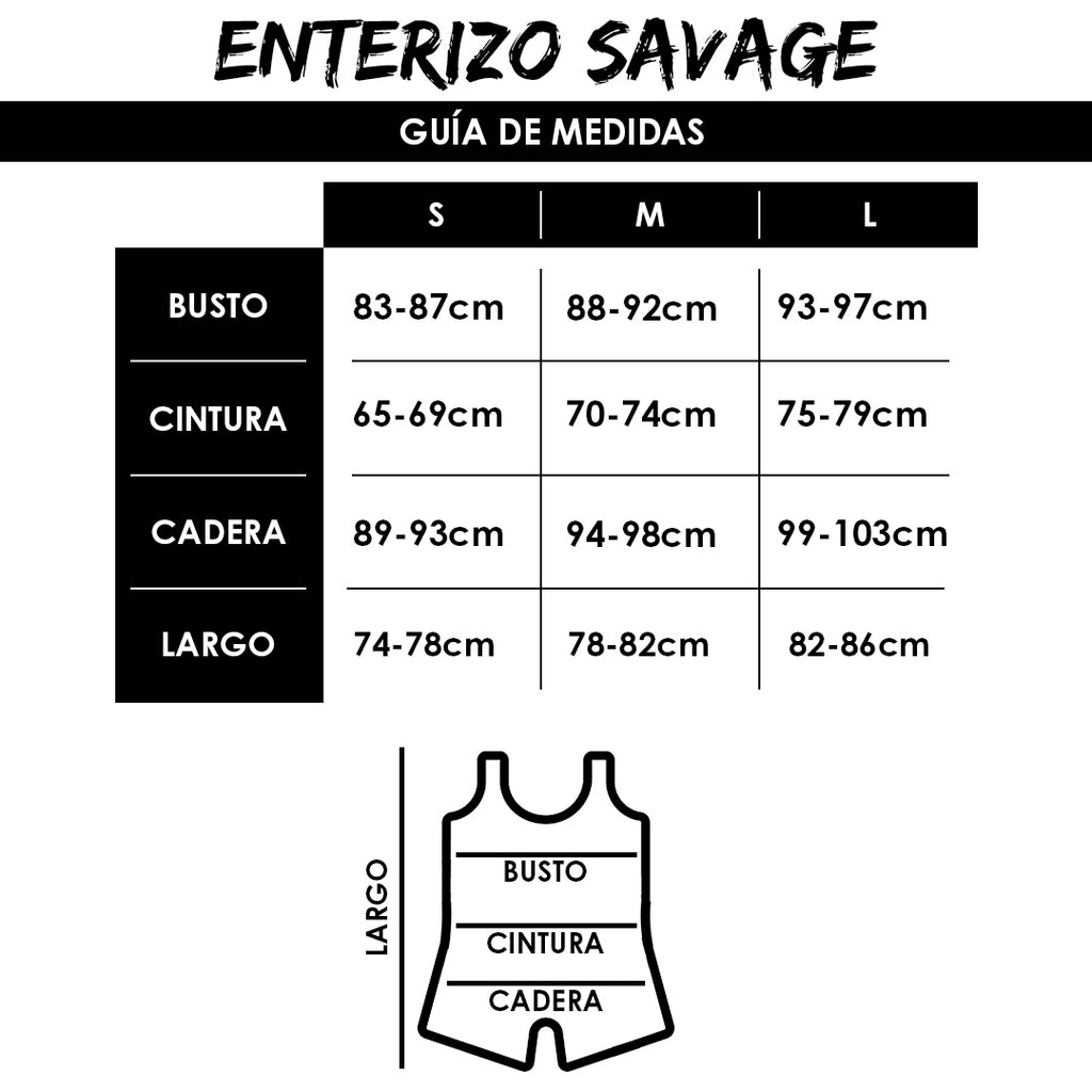 Enterizo Savage Celeste S image 3