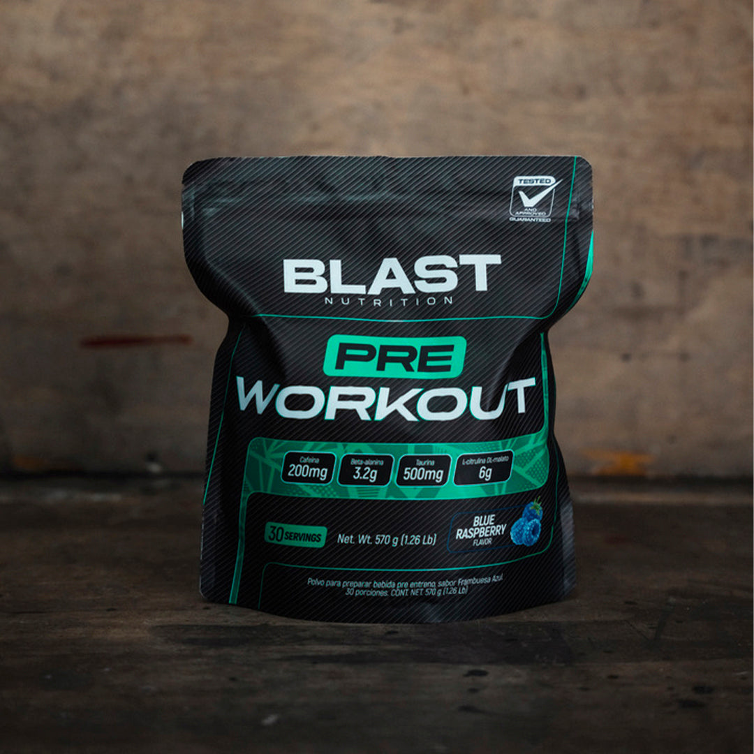 Pre-Workout Blast Frambuesa Azul de 570 g image 2