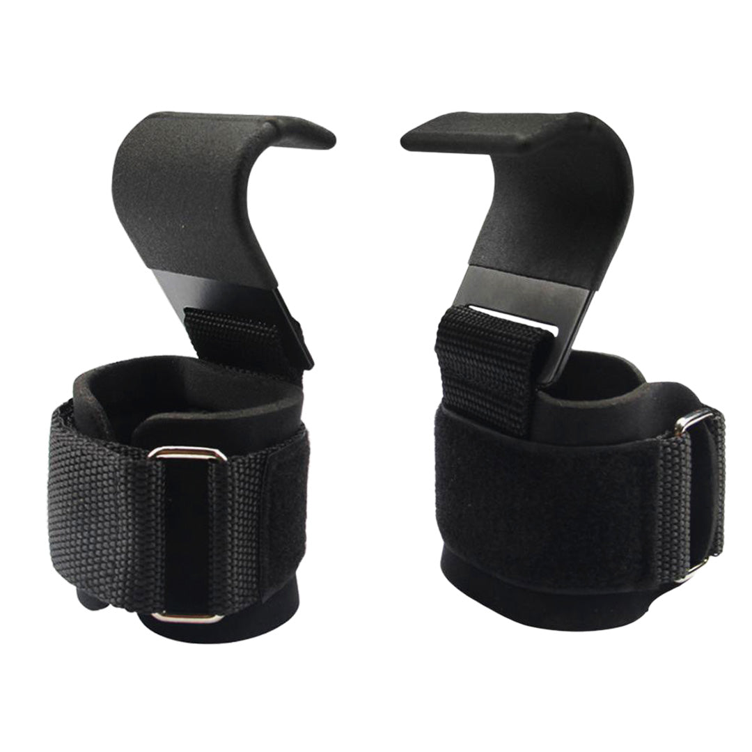 Ganchos Para Levantamiento de Pesas Volxfit Negros (par) image 0