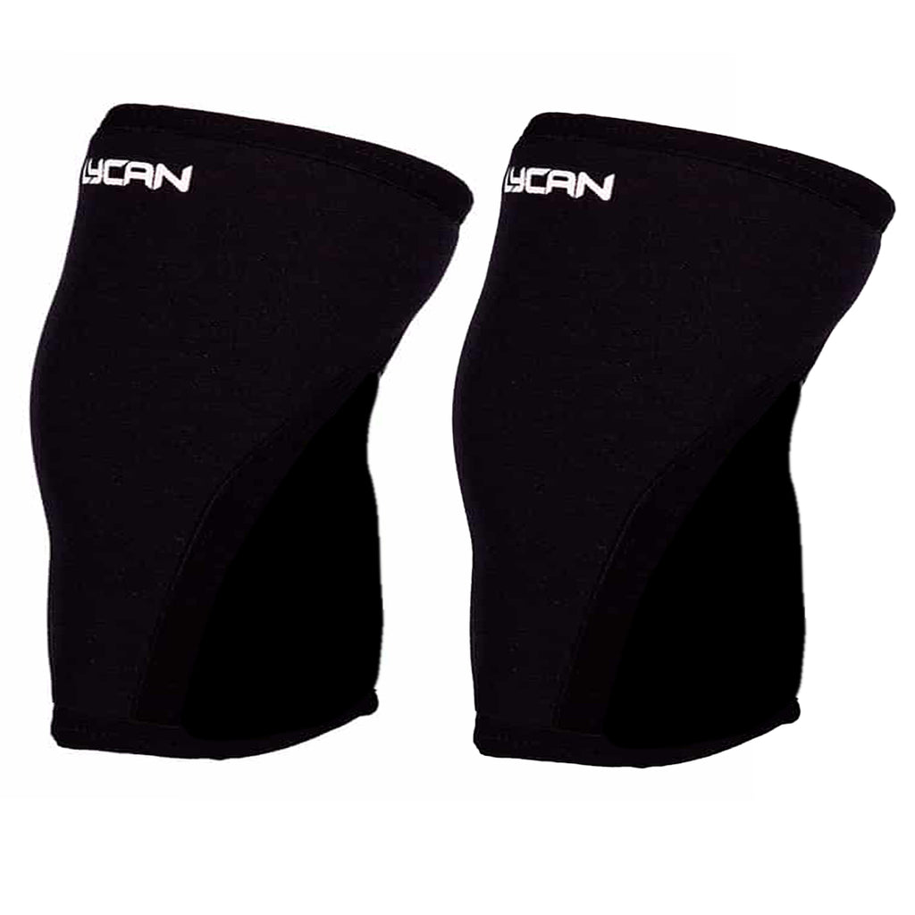 Rodilleras de Neopreno Lycan Negras de 6 mm M (par) image 0