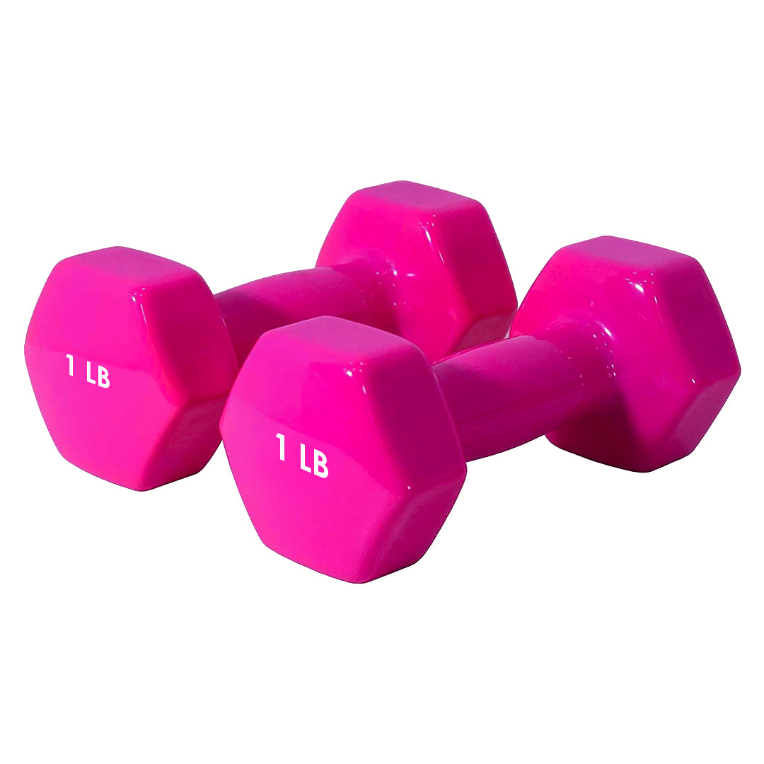 Mancuerna de Vinilo Practical Fitness de 1 lb image 0