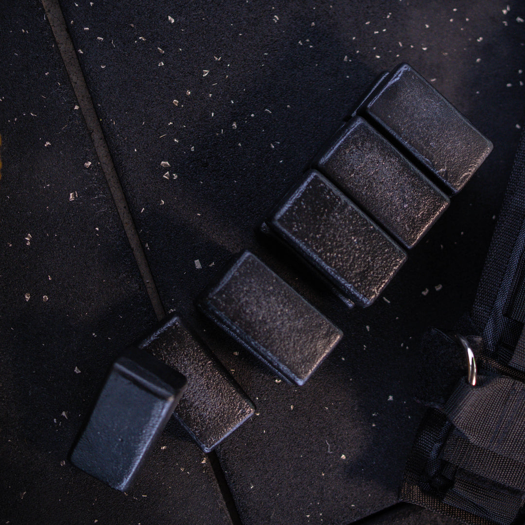 Chaleco con Peso Triangular Lycan Negro de 10 kg image 2