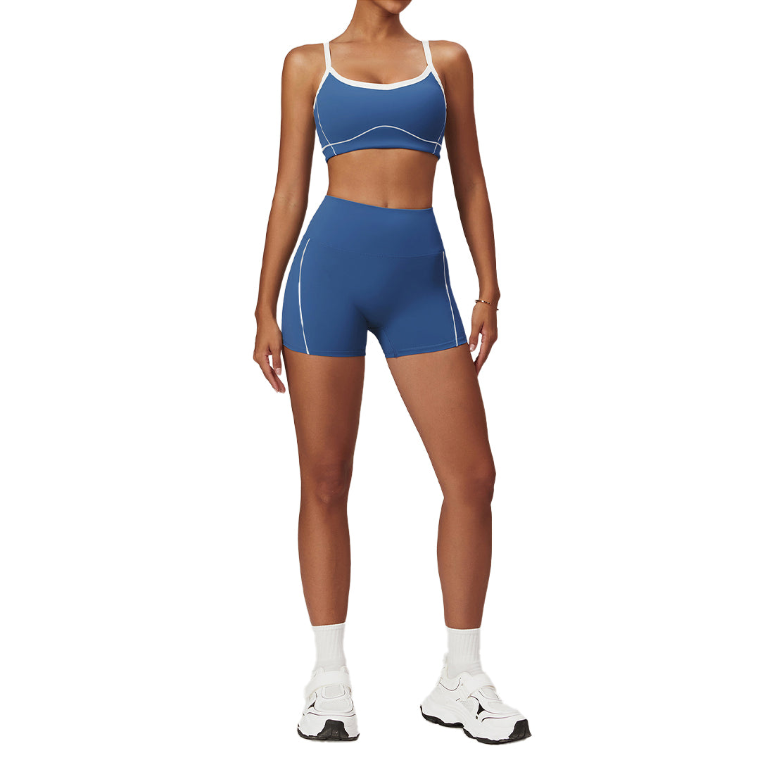 Conjunto Bloom Top y Short Azul S image 0