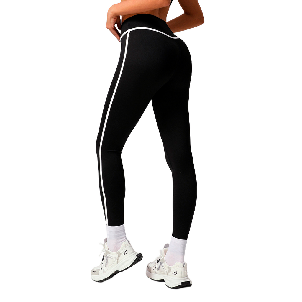 Leggings Outline Negro L image 0