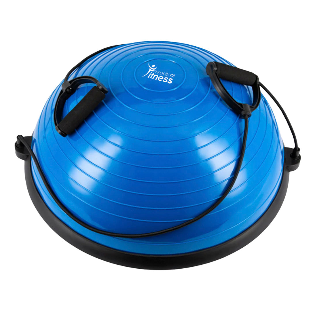 Bosu Ball Entrenador de Equilibrio Practical Fitness Azul image 0