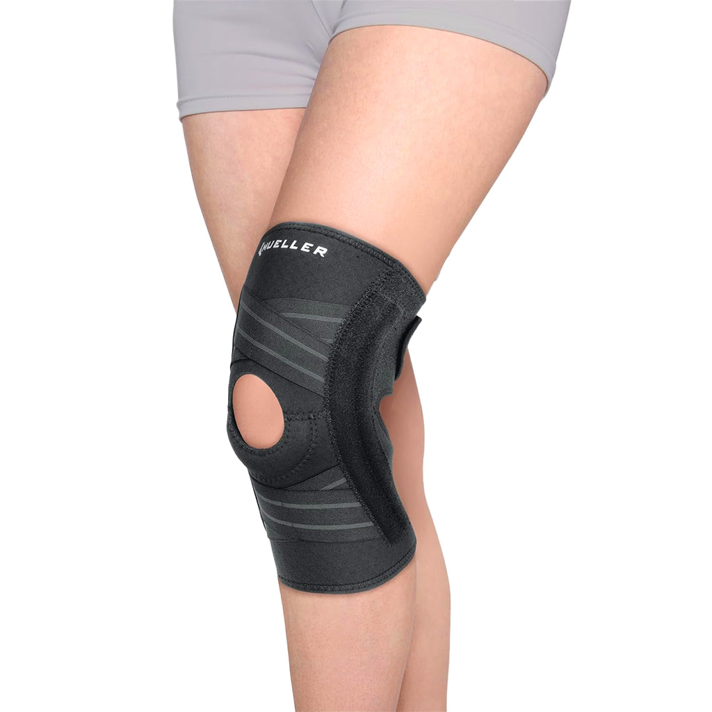 Estabilizador de Rodilla Ajustable Mueller Negro Unitalla image 0