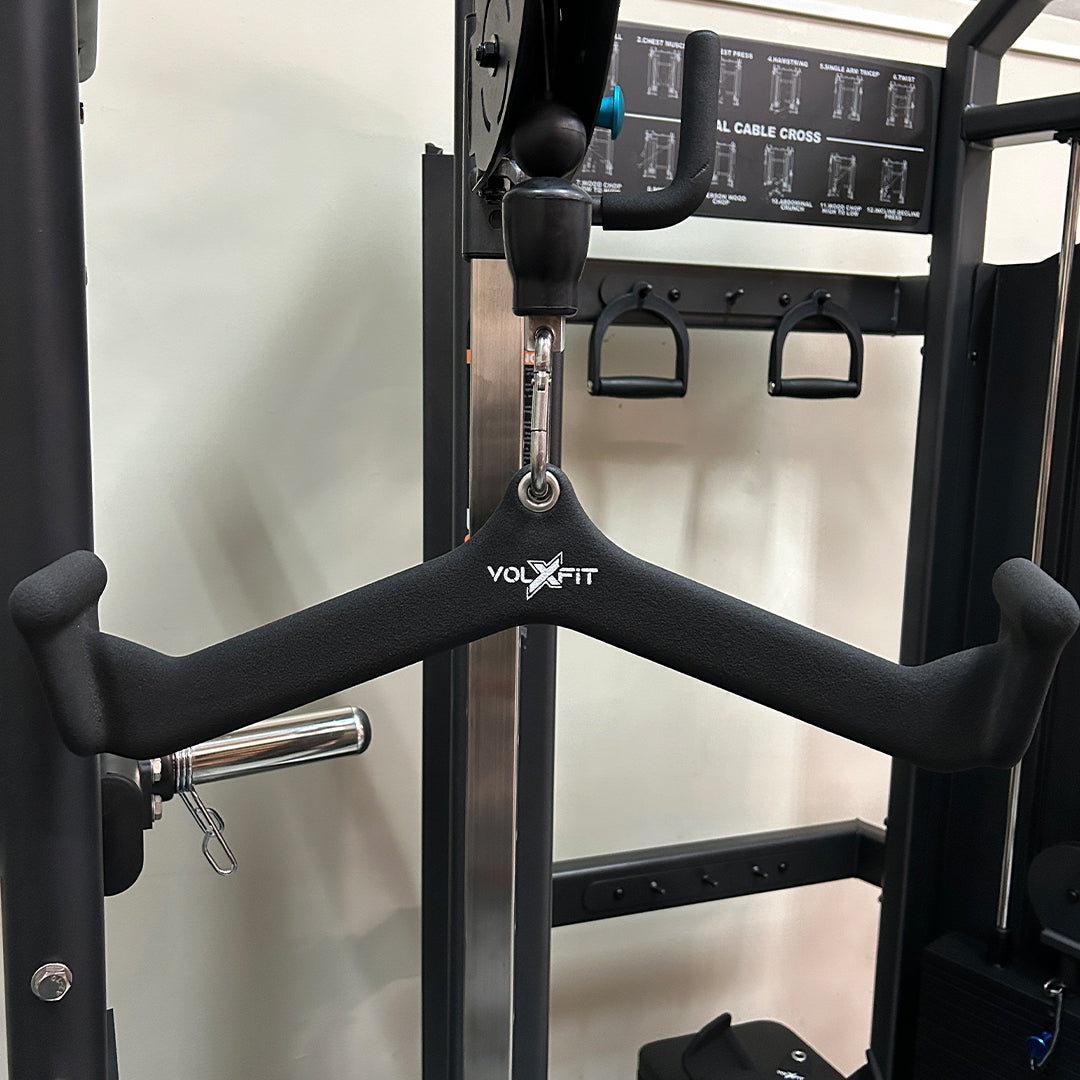 Agarre Neutro Mediano Maneral Pro Para Maquina de Poleas 2