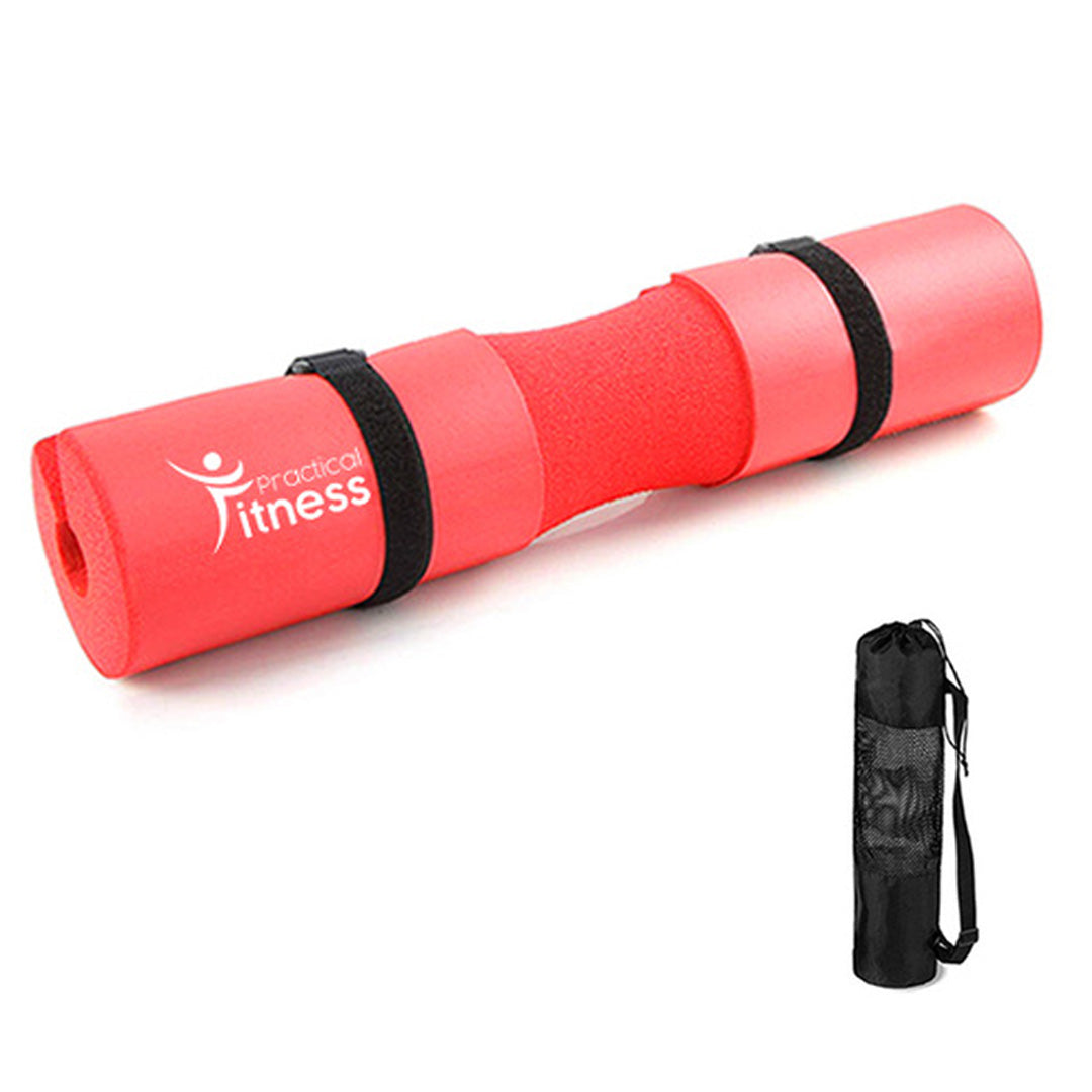 Almohadilla Para Barra Practical Fitness Roja 1