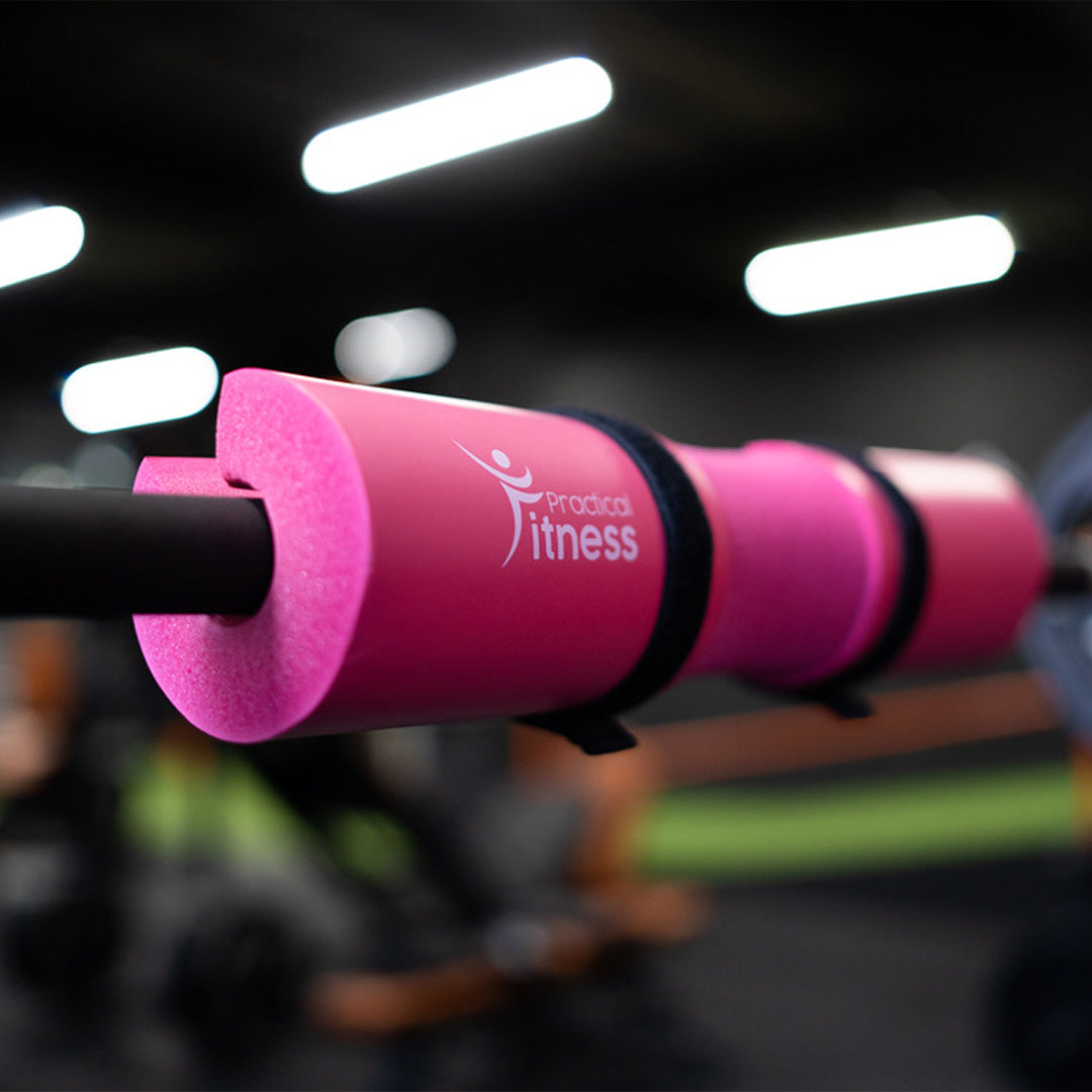 Almohadilla Para Barra Practical Fitness Rosada 4
