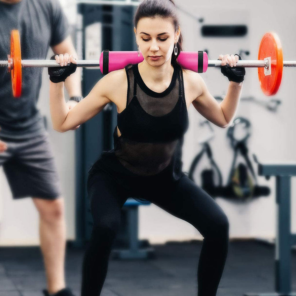 Almohadilla Para Barra Practical Fitness Rosada 5