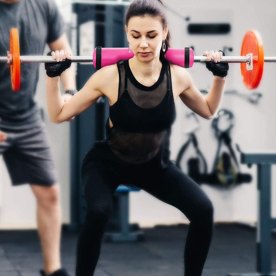 Almohadilla Para Barra Practical Fitness Rosada 5