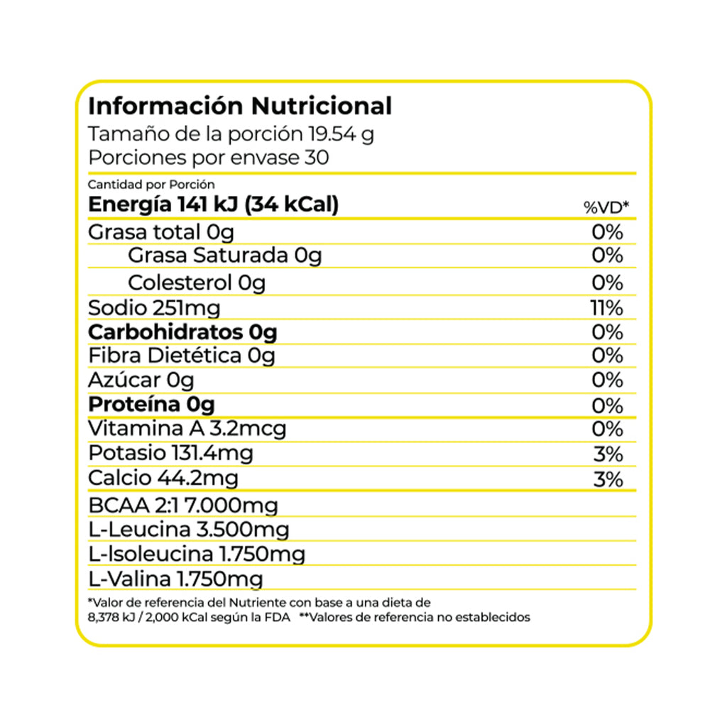 Aminoacidos BCAA + Electrolitos Blast Manzana Verde de 586 g 2