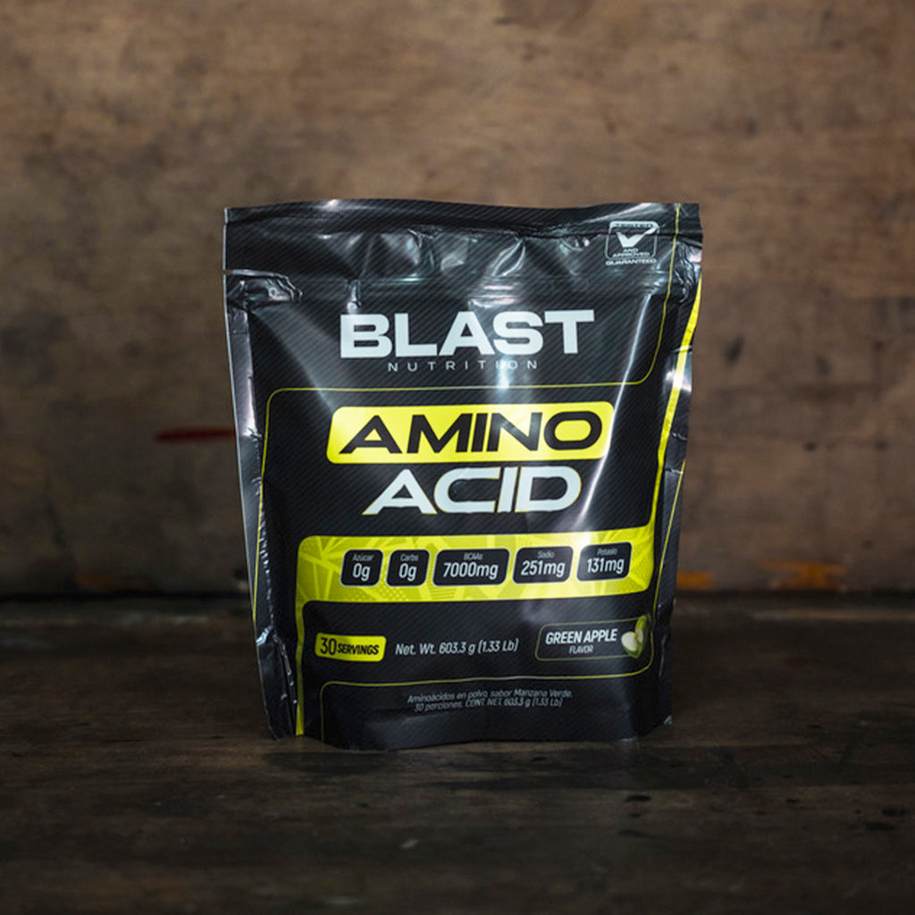 Aminoacidos BCAA + Electrolitos Blast Manzana Verde de 586 g 3
