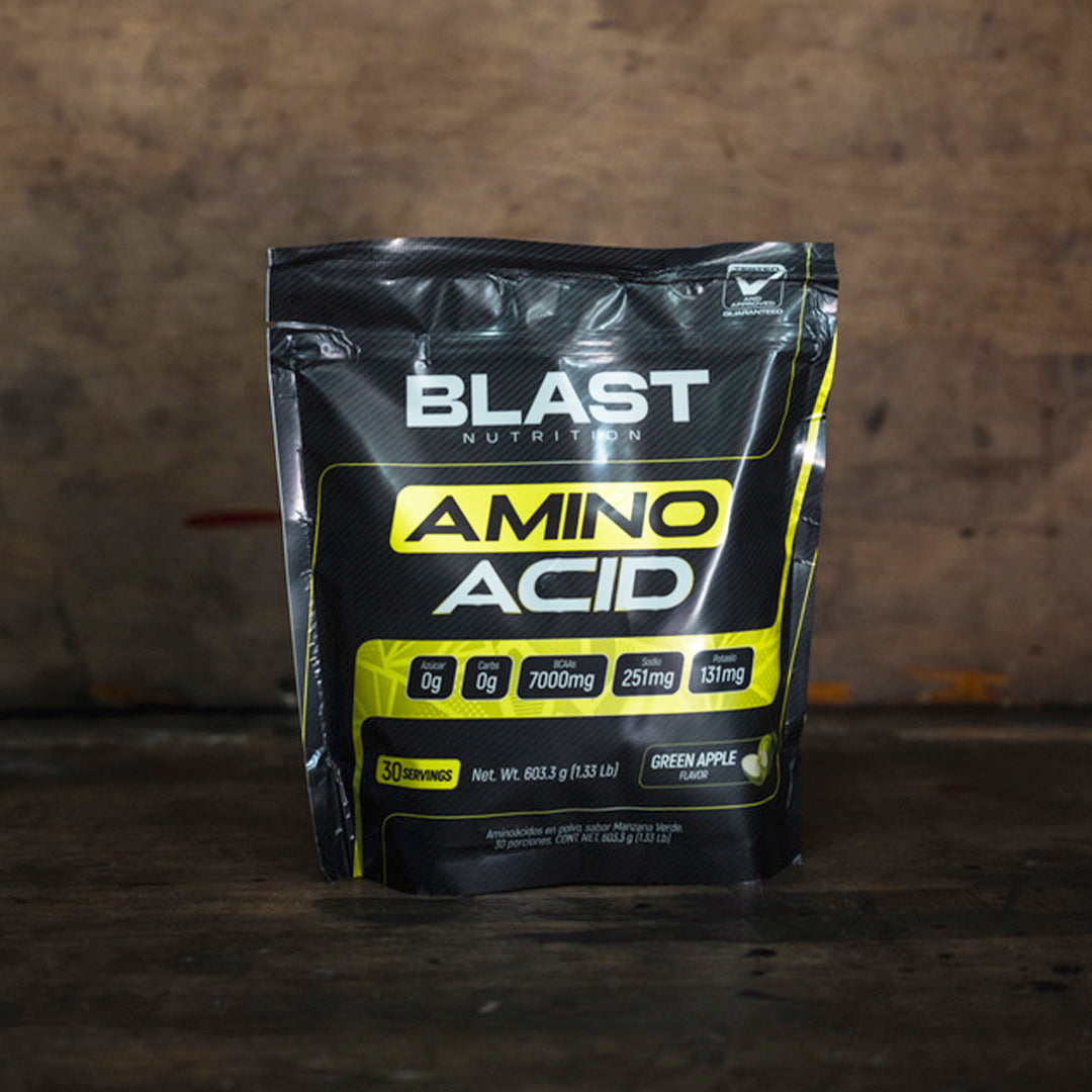 Aminoacidos BCAA + Electrolitos Blast Manzana Verde de 586 g 3