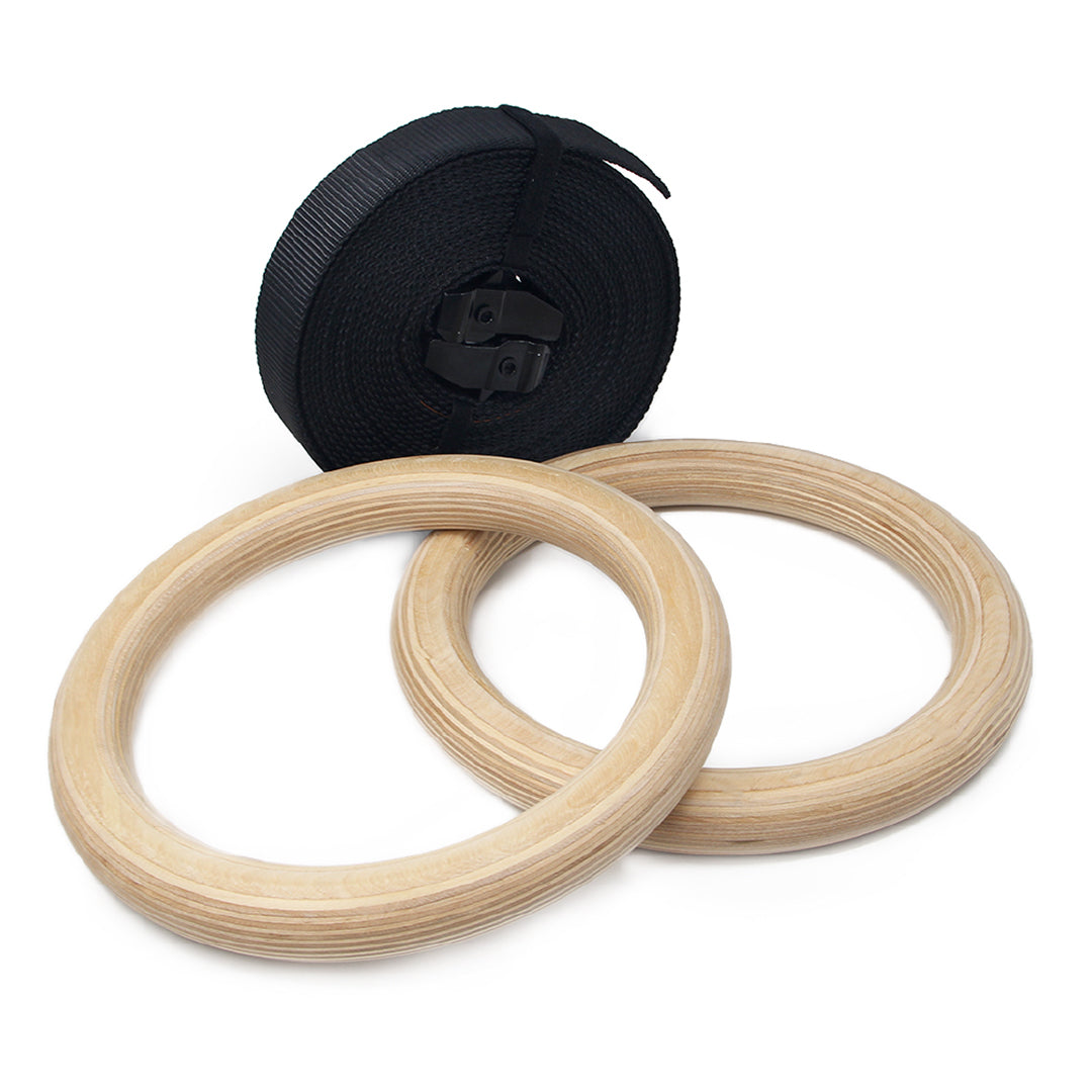 Anillas de Madera con Correas Volxfit (par) 1