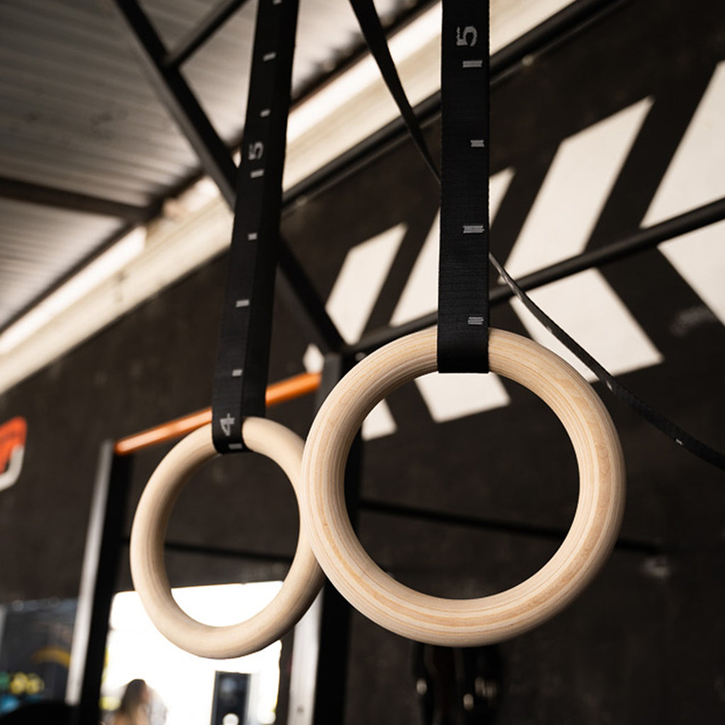 Anillas de Madera con Correas Volxfit (par) 2