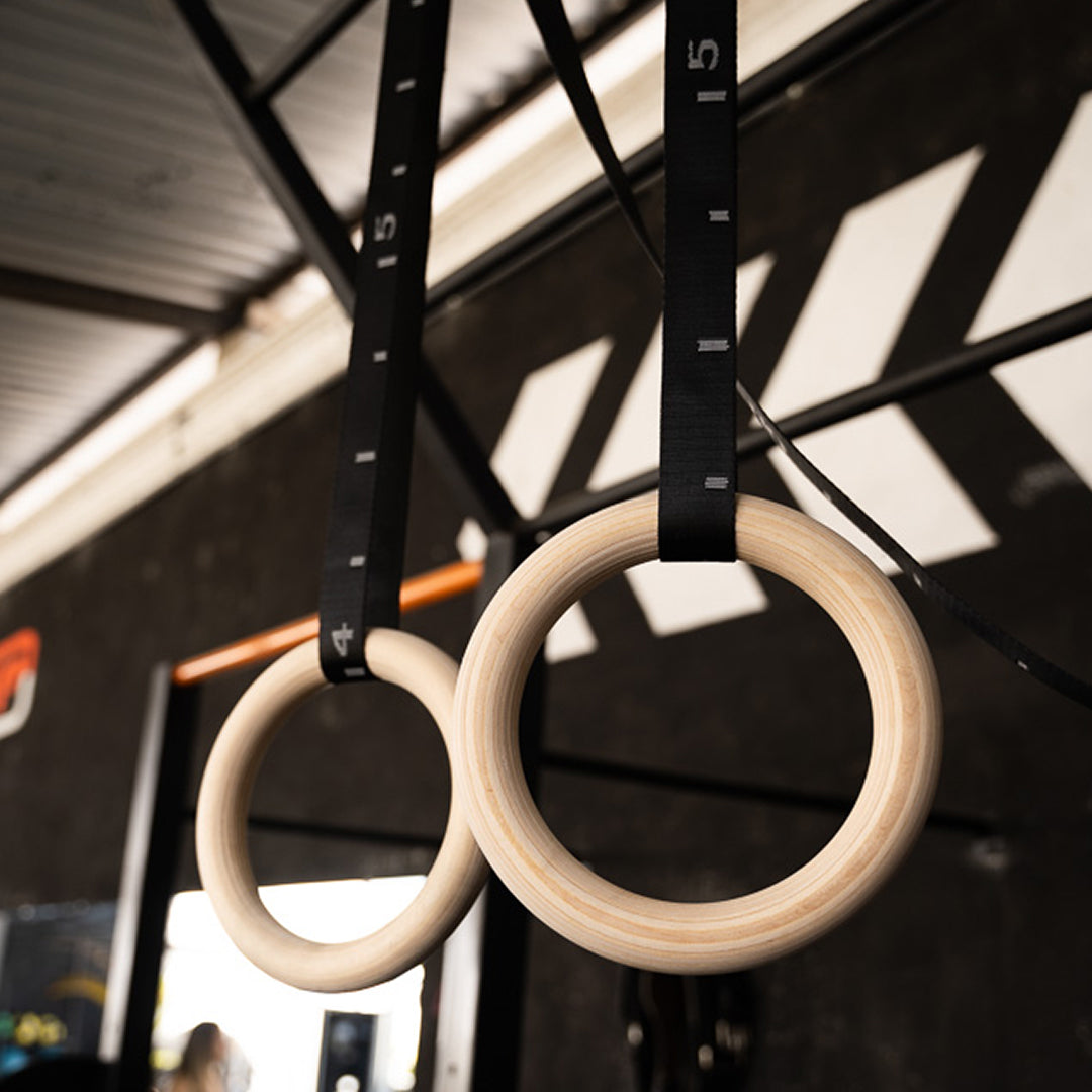 Anillas de Madera con Correas Volxfit (par) 2