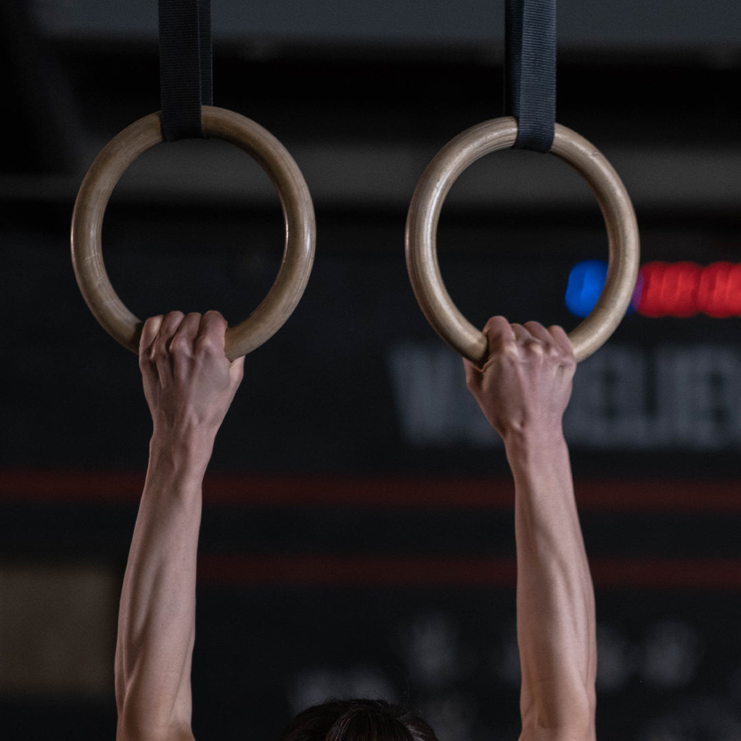 Anillas de Madera con Correas Volxfit (par) 3