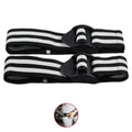 Bandas de Oclusión Para Piernas Practical Fitness Negras con Blanco 1