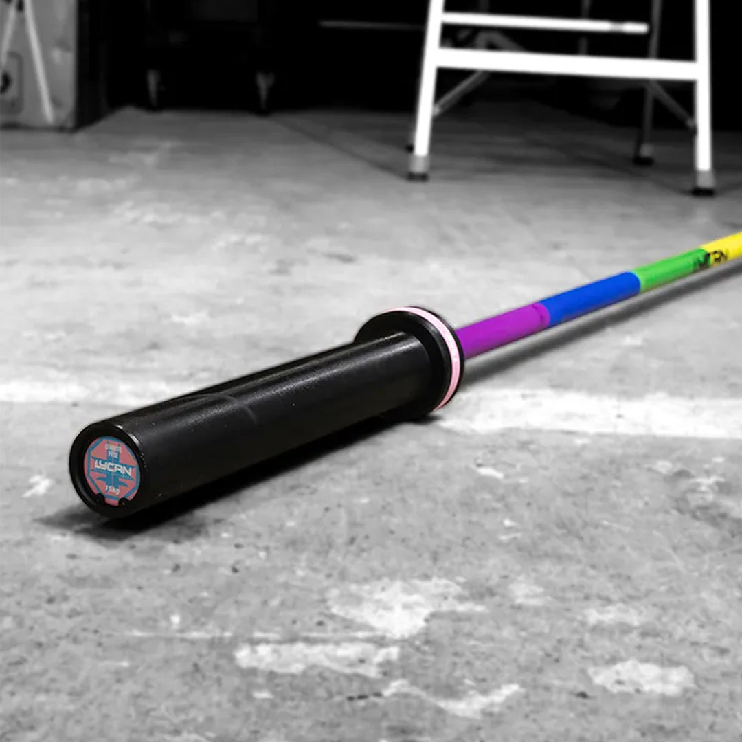 Barra Para Crossfit Lycan Cerakote Arcoiris de 15 kg 3