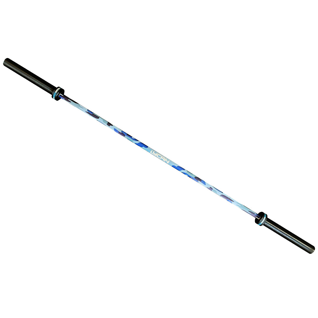 Barra Para Crossfit Lycan Cerakote Camuflaje Azul de 20 kg 1