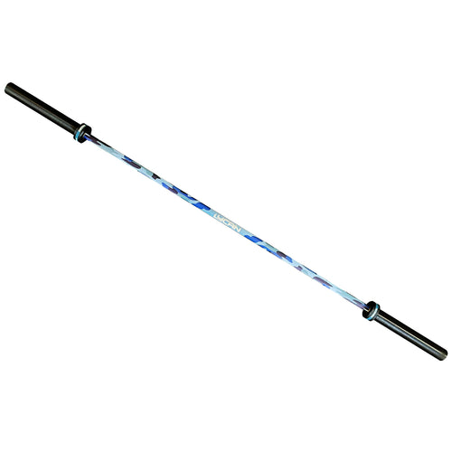 Barra Para Crossfit Lycan Cerakote Camuflaje Azul de 20 kg 1