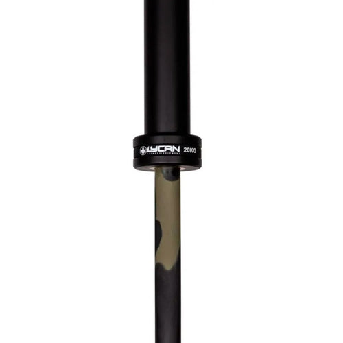 Barra Para Crossfit Lycan Cerakote Camuflaje Verde de 20 kg 2